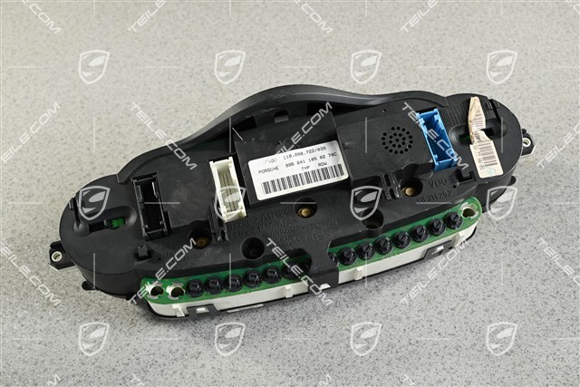 Instrument cluster / Speedometer, C2, 6-speed manual transmission Broken glass