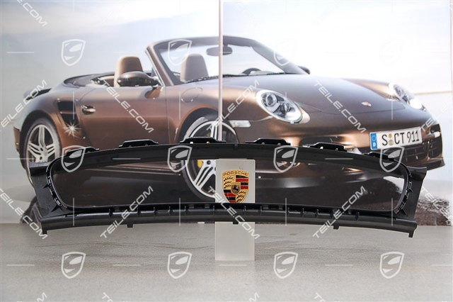 Retaining frame / grille, satin black, centre Retaining frame / grille, satin black, centre