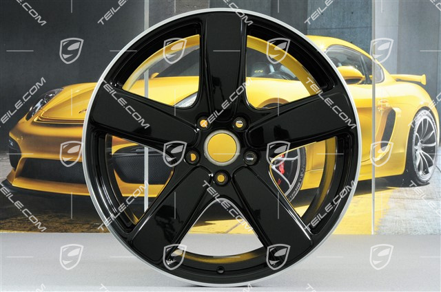 21-inch wheels rims set Cayenne Sport Classic, 10J x 21 ET50, in black