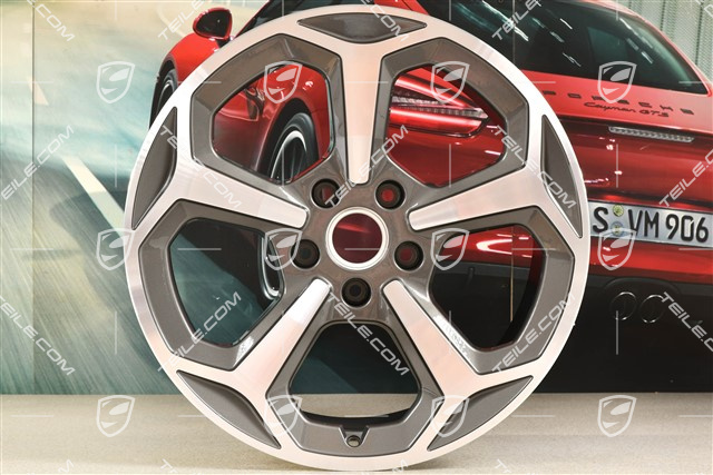 20" Felga Offroad Design, 11J x 20 ET60, Titanium