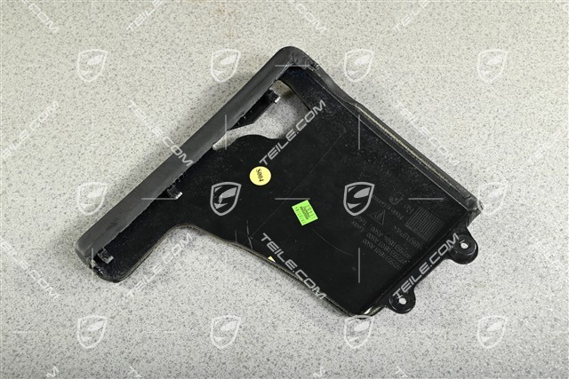 Mittelkonsole, Blende seitlich, Leder, Schwarz, Vorbereitung Telefon, R