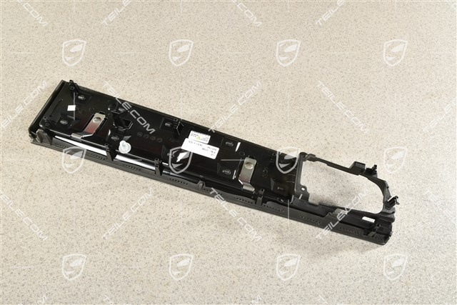 Dashboard trim / moulding, Black, R