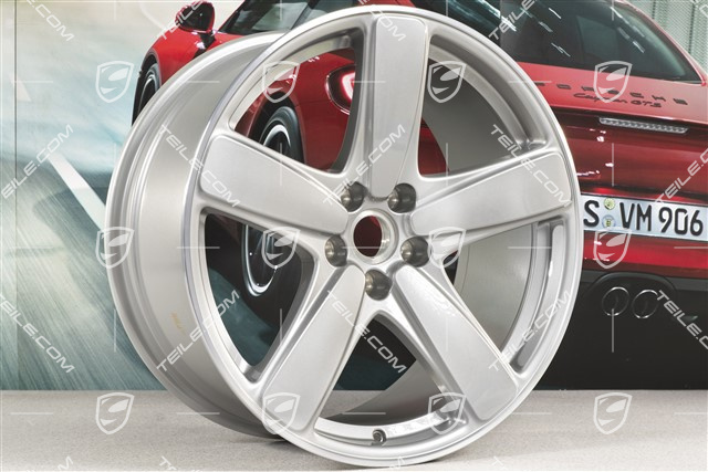 19-inch wheel rim Macan Sport Classic, 9J x 19 ET21, GT-Silver metallic