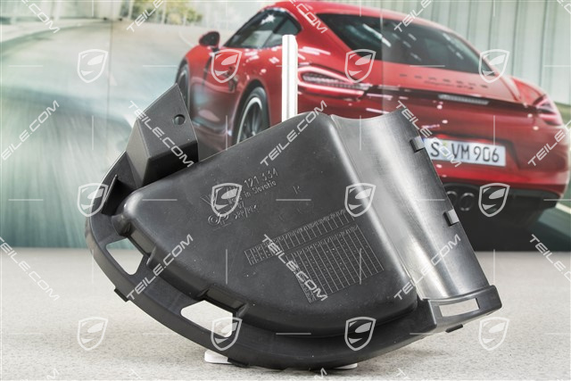 Prowadnica powietrza / 3,6L 4,8L, czarna satyna, R