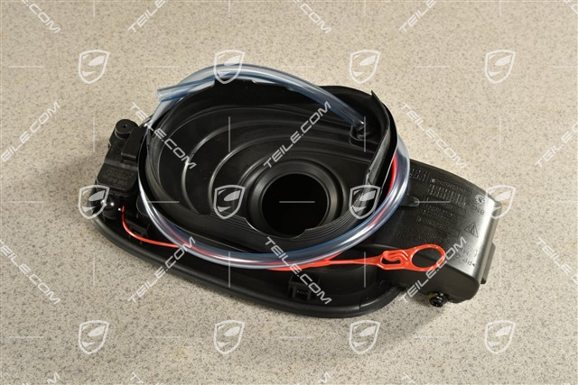 Fuel filler flap housing