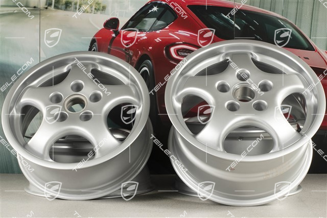 17-inch CUP I wheel set, 7J x 17 ET55 + 9J x 17 ET55