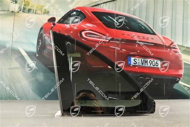Side window, rear, Green heat-insulating, Sport Turismo, L