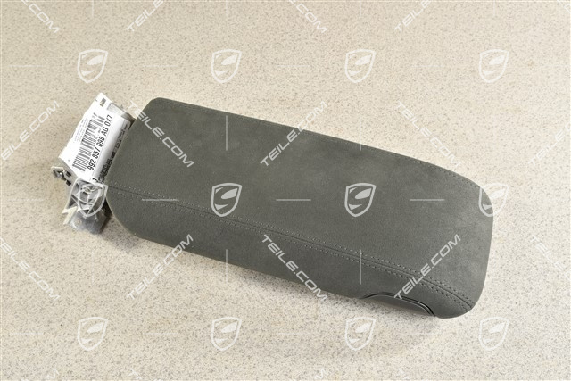 Armlehne/ Mittelkonsole, Deckel / Blende, Alcantara, Schwarz