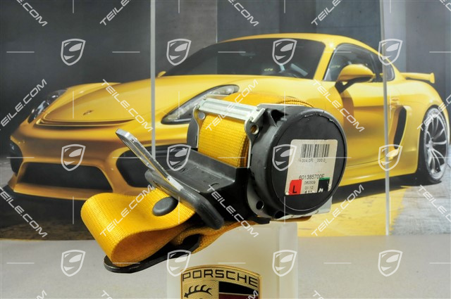 Sicherheitsgurt, cabrio, hinten, speedgelb, L Sicherheitsgurt, cabrio, hinten, speedgelb, L