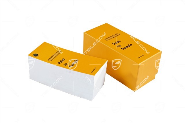 Porsche Exclusive Manufaktur Paint to Sample Farbpalette, ab Kalenderwoche 13/2023