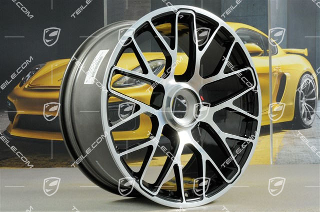 20-inch wheel Turbo S, central lock, 9J x 20 ET51, black