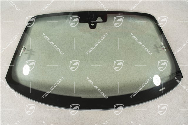 Windscreen, Cabrio/Targa, with camera / upper part darked coloured / TV + DAB/MIB / radio HD / PDLS+
