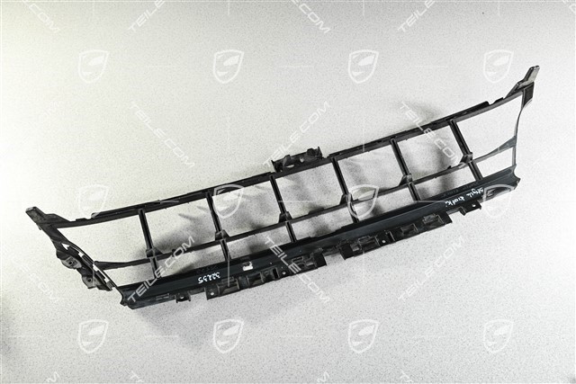Front bumper Grille, Center, Sport Design, Black