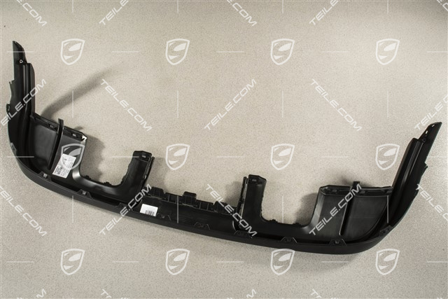 Rear bumper lower cover / diffuser, Black matte, GT4