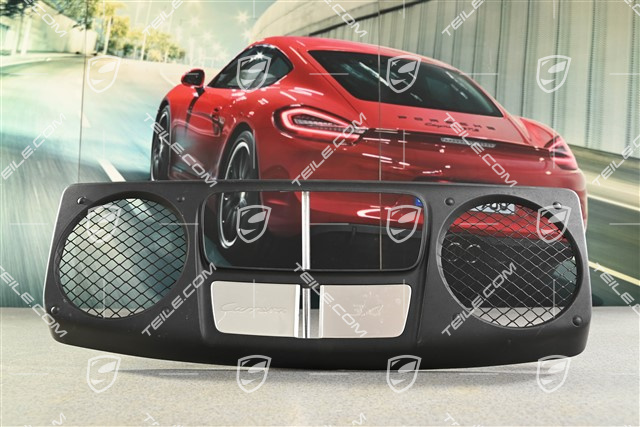 Engine compartment cover, Black, Carrera 3,4