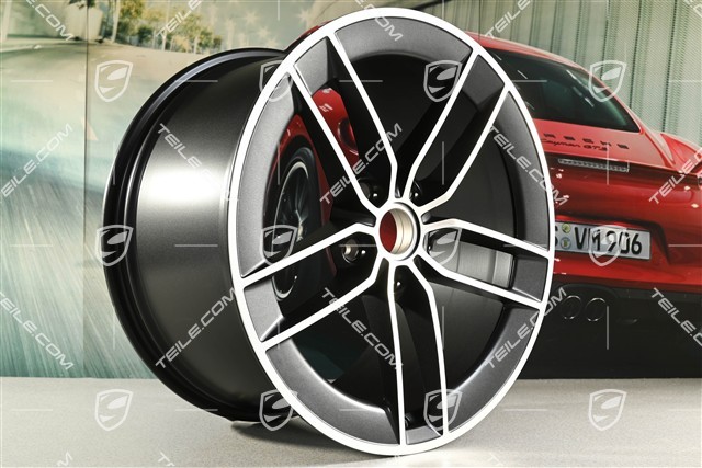 21" Felga Carrera Exclusive Design, 11,5J x 21 ET79, czarny satynowy półmat