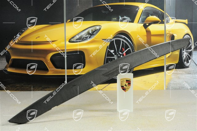 GT2 Spoiler (Leiste, Oberteil), Carbon, hochglanz