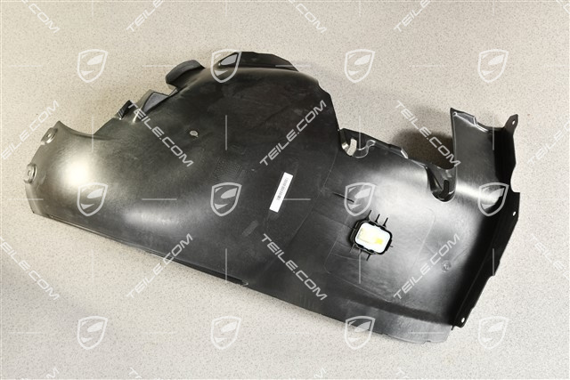 Turbo, Wheel-housing liner, front, rear part, Incl. Wet mode sensor, L