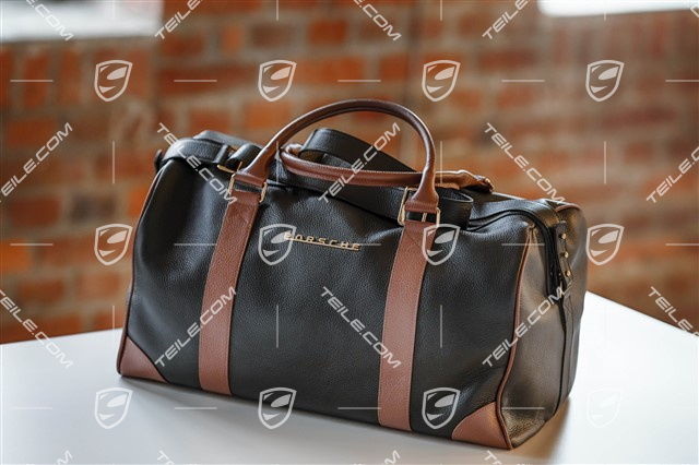 Touring Bag / Tasche, mit Warnweste und Warndreieck, LEDER