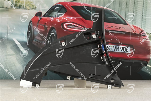 Unterbodenverkleidung, vorne, Schwarz, L
