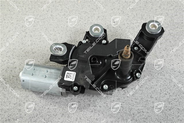 Wiper motor, rear wiper