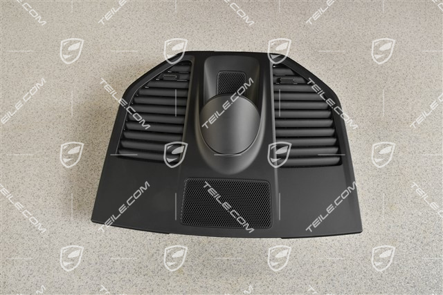 Cover trim, centre, Upper, Sport Chrono, Black