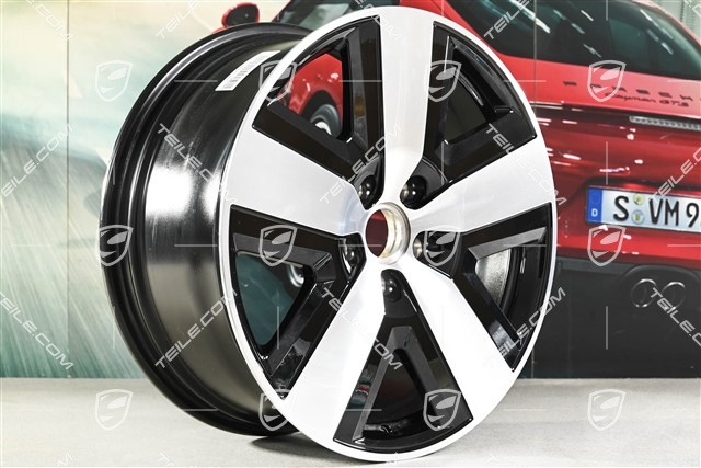20" Felge Cayenne Basis Aero, 9J x 20 ET50, schwarz hochglanz