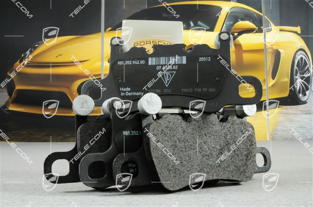 Klocki hamulcowe tylne, GT4 Klocki hamulcowe tylne, GT4