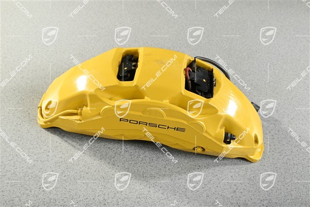 Fixed caliper, front axle, yellow, PCCB, L