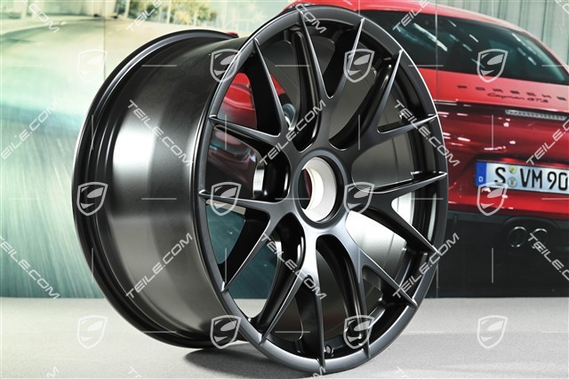 20" magnesium rim, GT4RS / Spyder RS, 11J x 20 ET50, black satin matt