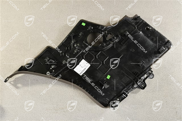 Seitenwandverkleidung, leder, acht grau, targa, R
