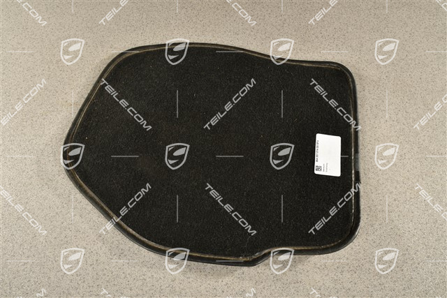 Bodenbelag, Fußmatte, Schwarz, Hinten, R
