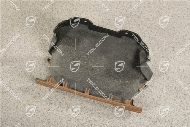 Dashboard trim / Instrument cluster cover inner part, Havanna