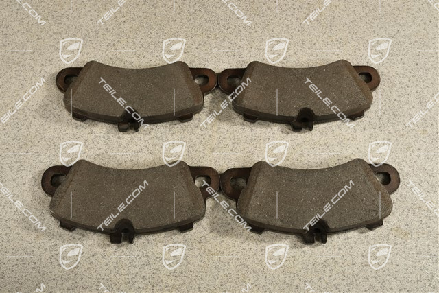 Brake pads, front axle, for Black calipers