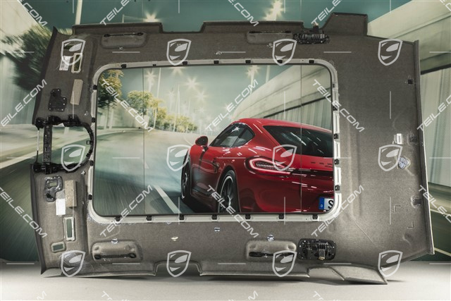 Dachverkleidung Stoff, Grossdach-System, schwarz