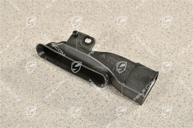 Air guide, B-pillar, Upper, R