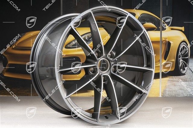 20+21" Felgensatz Carrera Classic, Felgen: vorne 8,5J x 20 ET50 + hinten 11,5J x 21 ET67