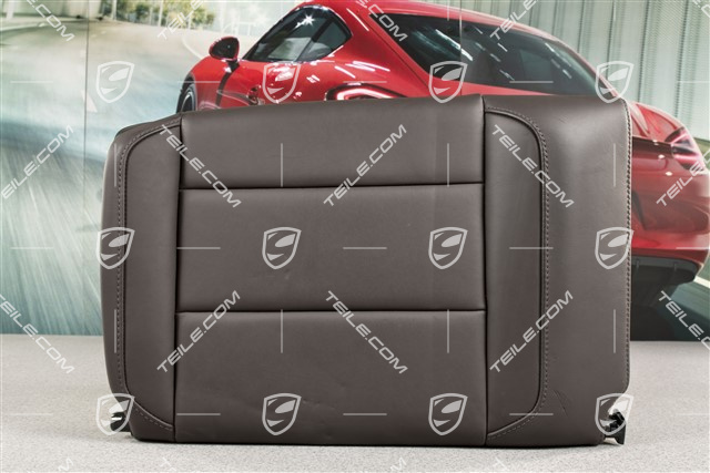 Notsitzrückenlehne, Hinten, Natur Leder, Espresso, Cabrio / Targa, R