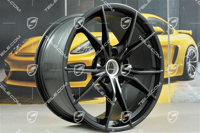 20" Felga Carrera S IV, 10J x 20 ET45, czarny satynowy półmat