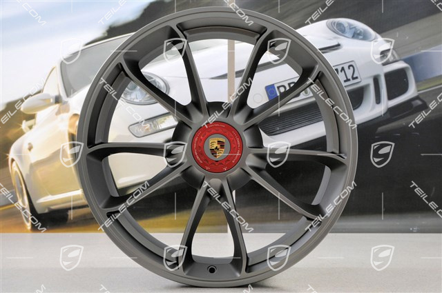 20" Felge GT3, 9J x 20 ET55, Platinum-Seidenmatt