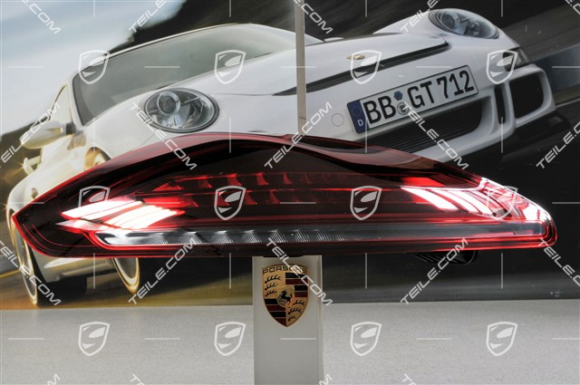 Rear light black-red, facelift, set (L+R)