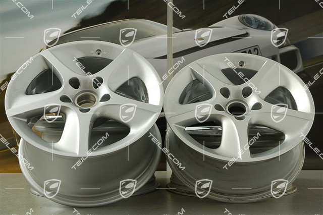 18-inch SportTechno wheel set, 8J x 18 ET50 + 10J x 18 ET47