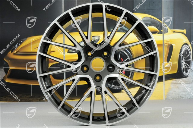 21" Felgensatz Cayenne RS Spyder, 11J x 21 ET58 + 9,5J x 21 ET46