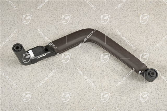 Zuziehgriff, Leder, Espresso, Vorne = Hinten, R