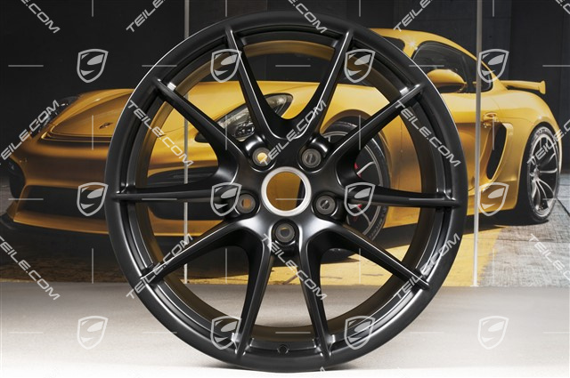 20-inch Carrera S III wheel, 11J x 20 ET70, black satin-matt