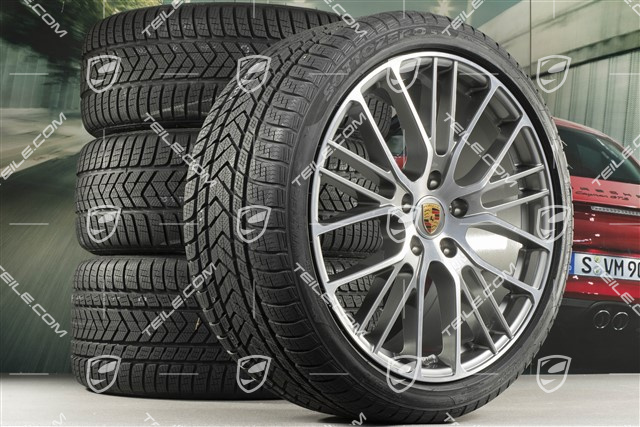 21" Winterräder Satz "Exclusive Design Sport", Felgen 9,5 J x 21 ET71 + 10,5 J x 21 ET71 + Pirelli Sottozero III Winterreifen 275/35 R21 + 315/30 R21