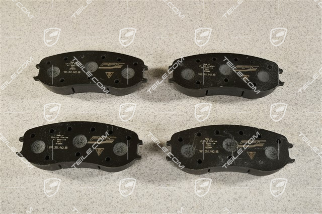 Break pads GT4 Clubsport, front, PFC