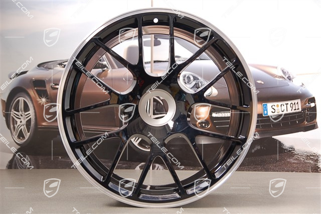 19" Felgensatz RS SPYDER / Turbo Facelift, Zentralverschluss, Sondermodell 911 Carrera GTS, 8,5J x 19 ET56 + 11J x 19 ET51