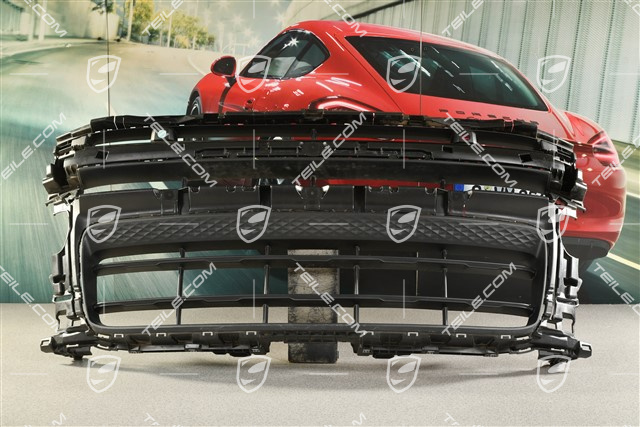 Grille centre, front bumper lining