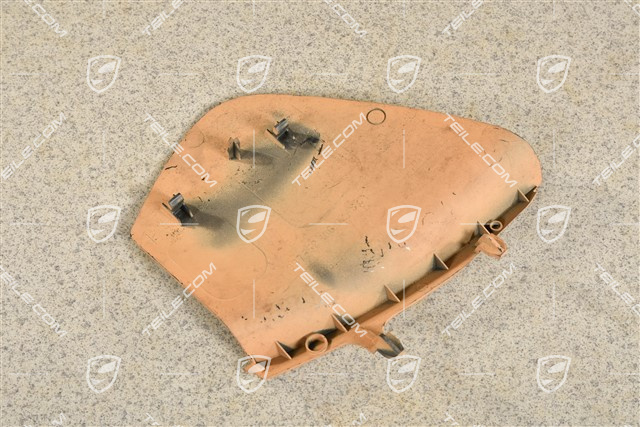 Dashboard trim lower part side cover, Sand Beige, R